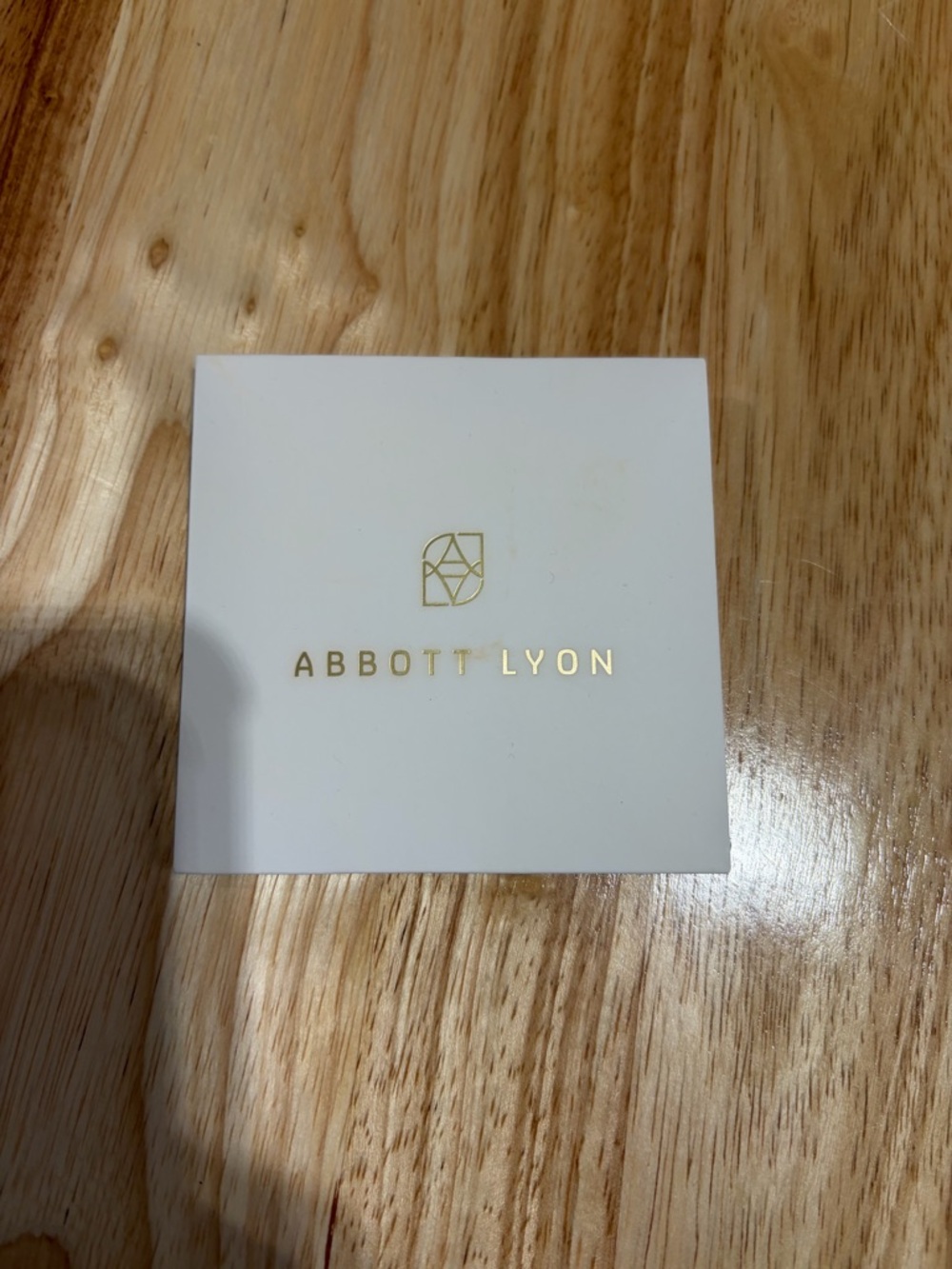 Abbott Lyon gold heart pendant